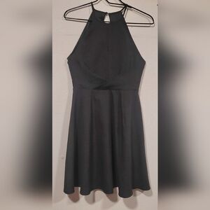 Hyfve Black Halter Dress Sz Small